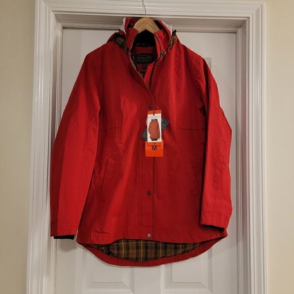 Pendleton Women’s Insulated Hooded Waterproof Raincoat Red NWT - Picture 4 of 11